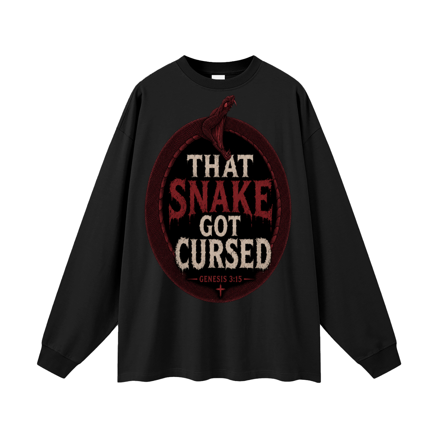 That Snake got Cursed Long Sleeve T-Shirt