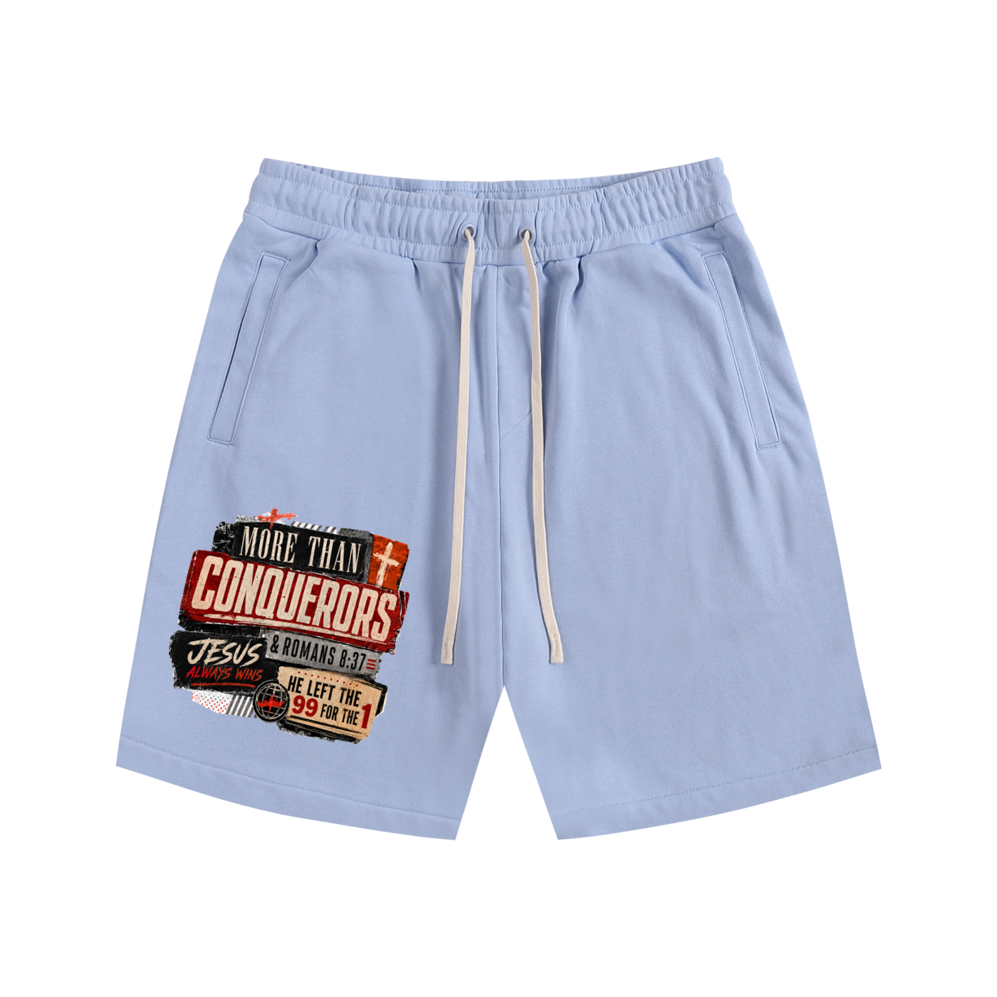 He left the 99 for the 1 Shorts