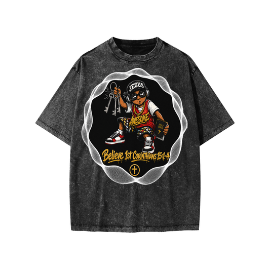 Jesus awesome Kids' T-Shirt