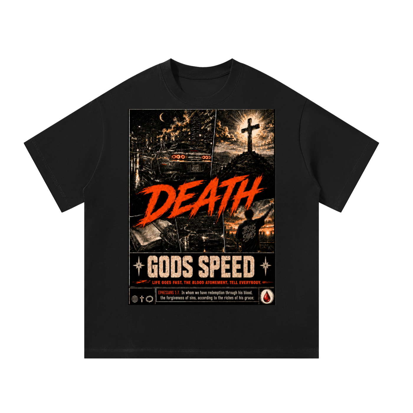 Ephesians 1:7 & Thank You Jesus T-Shirt