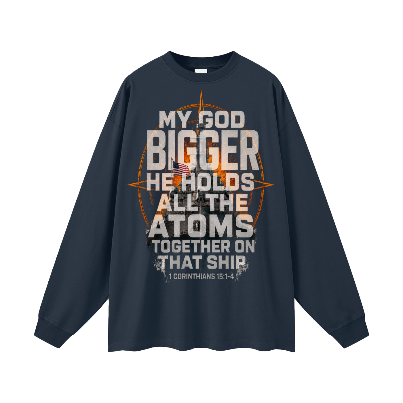 My God is Bigger Long Sleeve T-Shirt