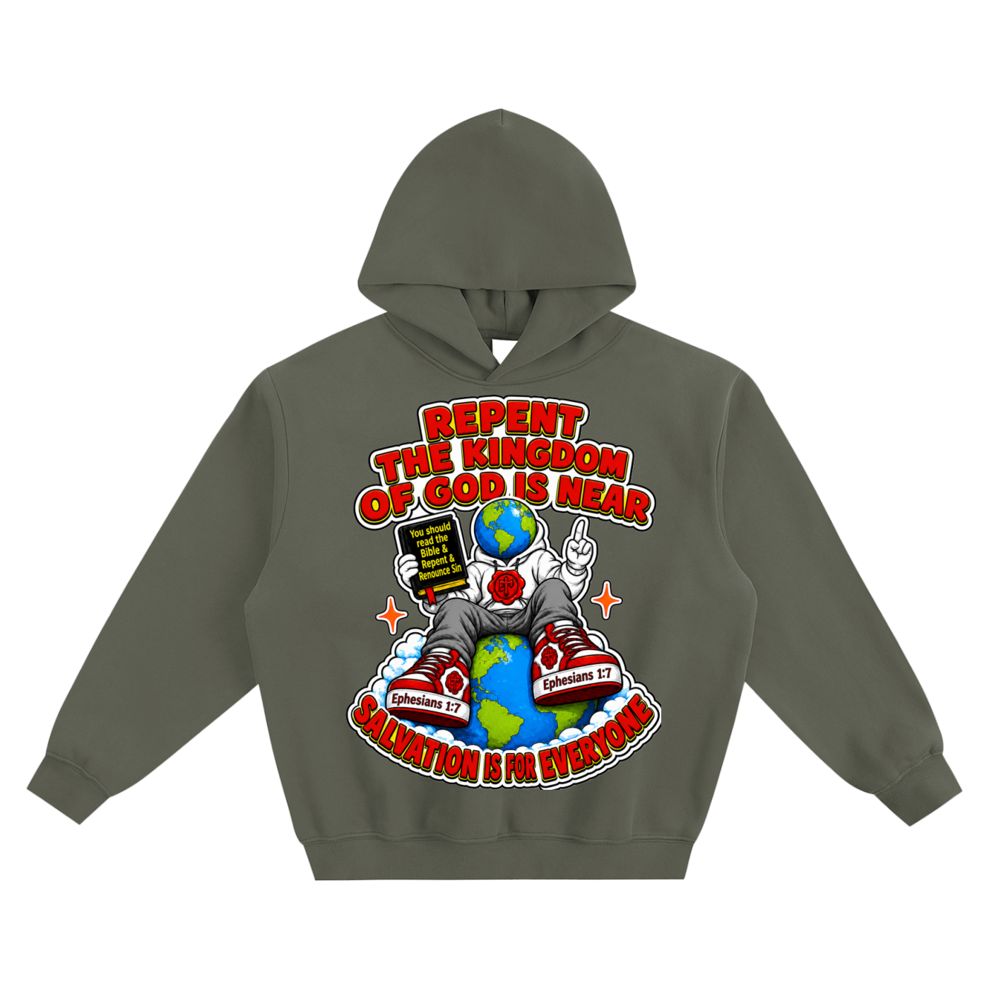 Repent the kingdom of God is near Hoodie