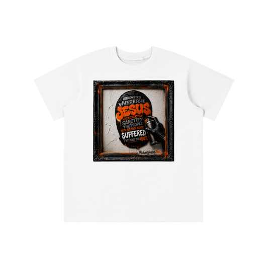 Hebrews 13:12 verse youth T-shirt