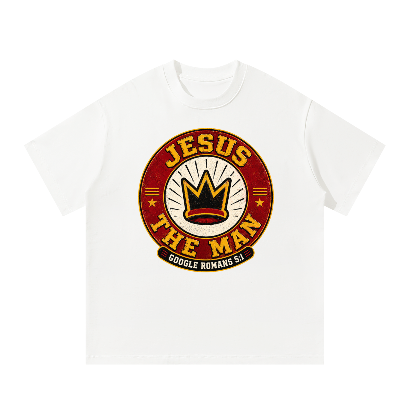 Jesus The Man Google Romans 5:1 T-Shirt