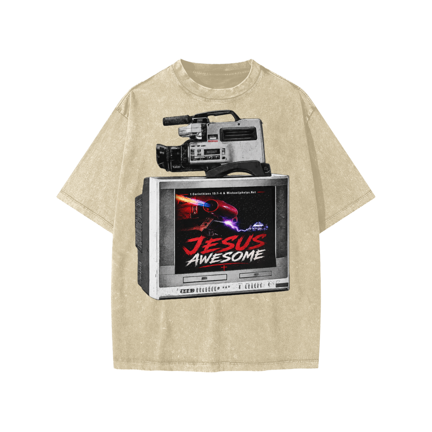 Jesus awesome TV Kids' T-Shirt