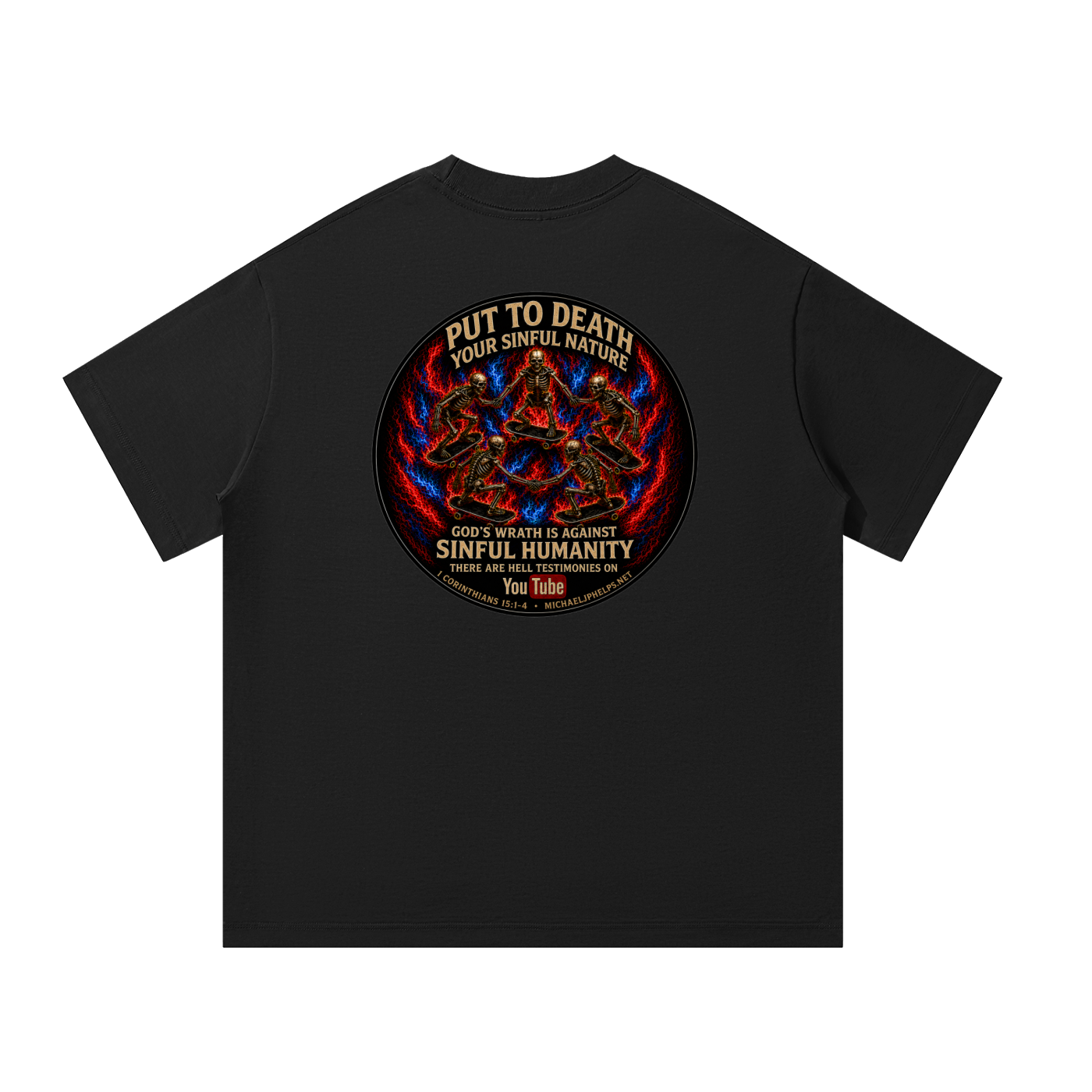 The devils plan on a T-Shirt