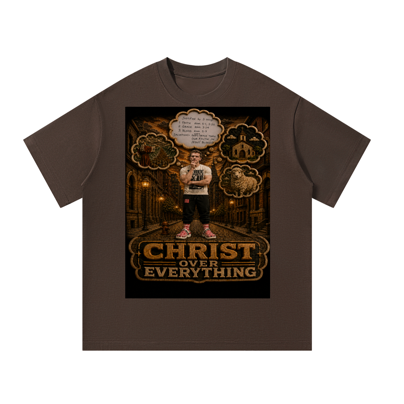 Chirst over everything  T-Shirt