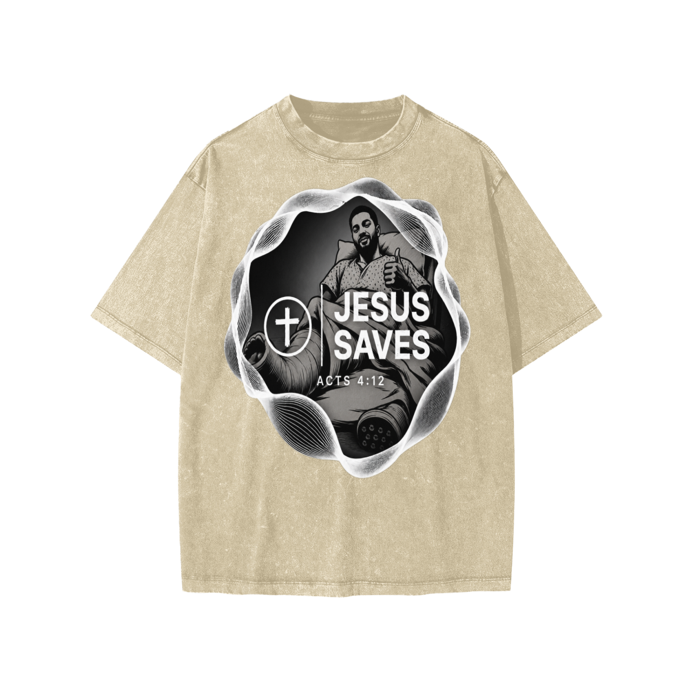 Jesus saves (Acts 4:12) Kids' T-Shirt