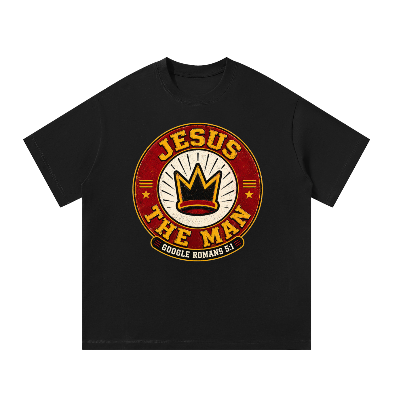 Jesus The Man Google Romans 5:1 T-Shirt
