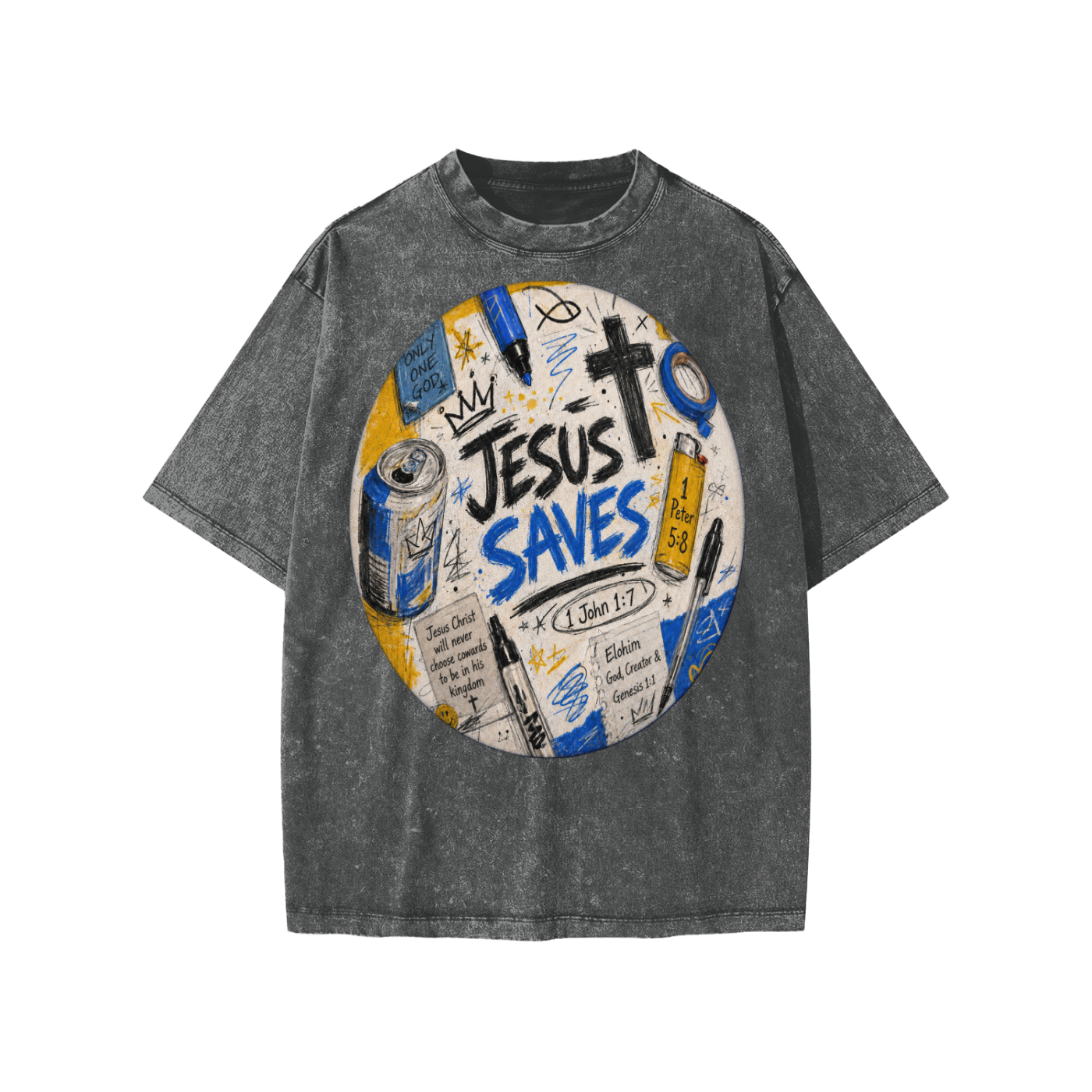 Jesus saves Kids' T-Shirt