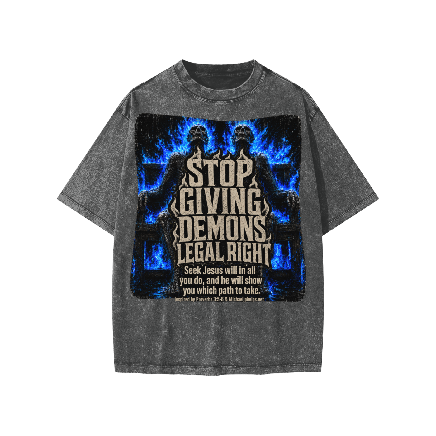 STOP giving demons legal right Kids' T-Shirt