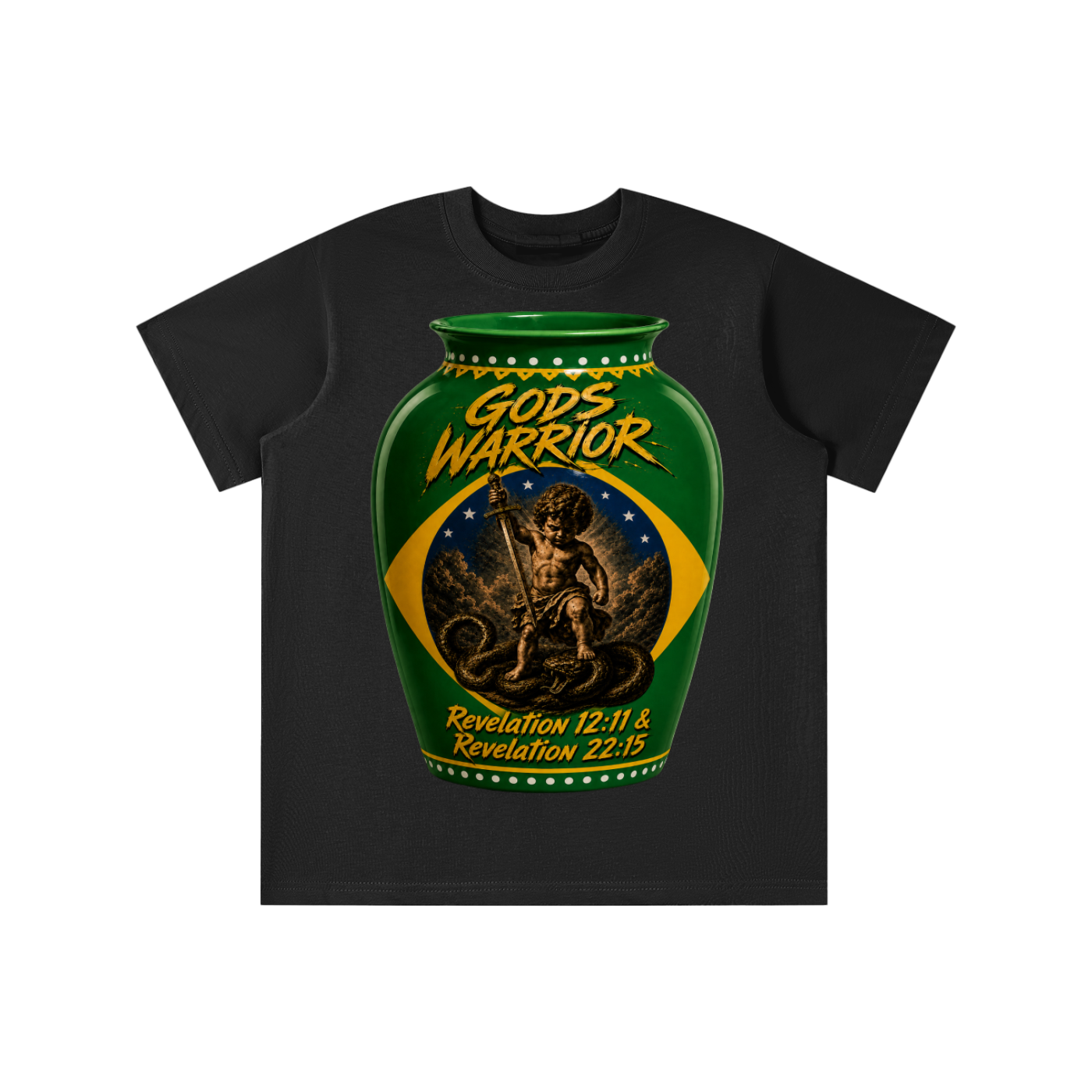 Gods warrior youth T-shirt