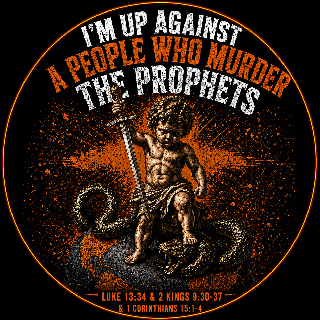 Im up against people who murdered the prophets T-Shirt