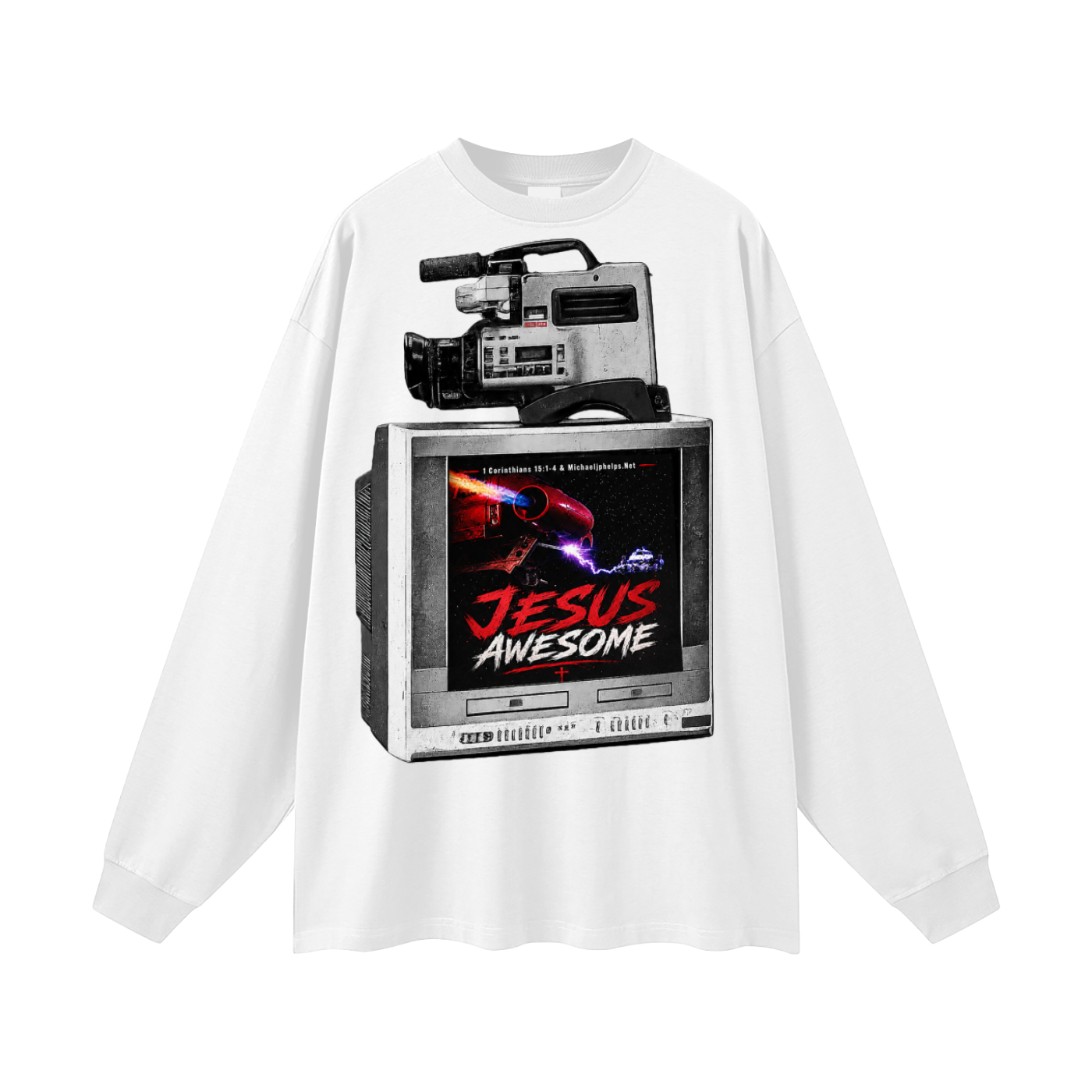 Jesus awesome Long Sleeve T-Shirt