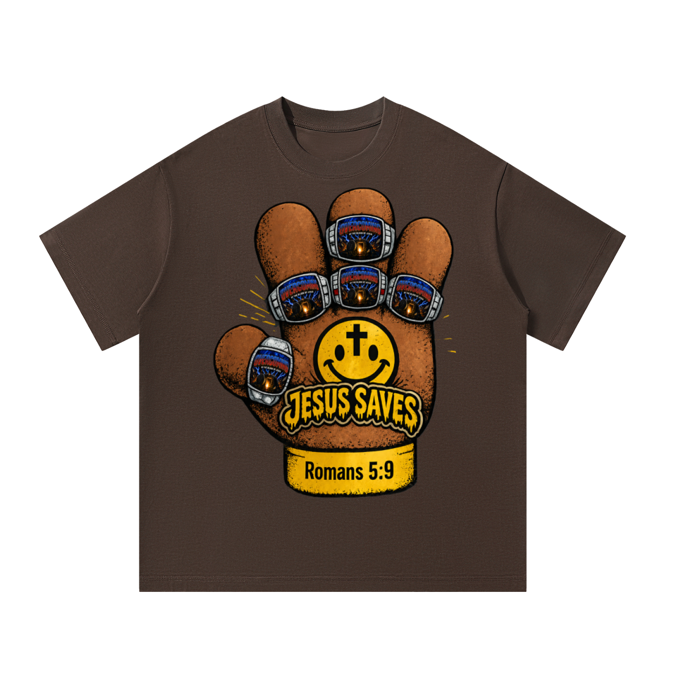Romans 5:9 hand T-Shirt