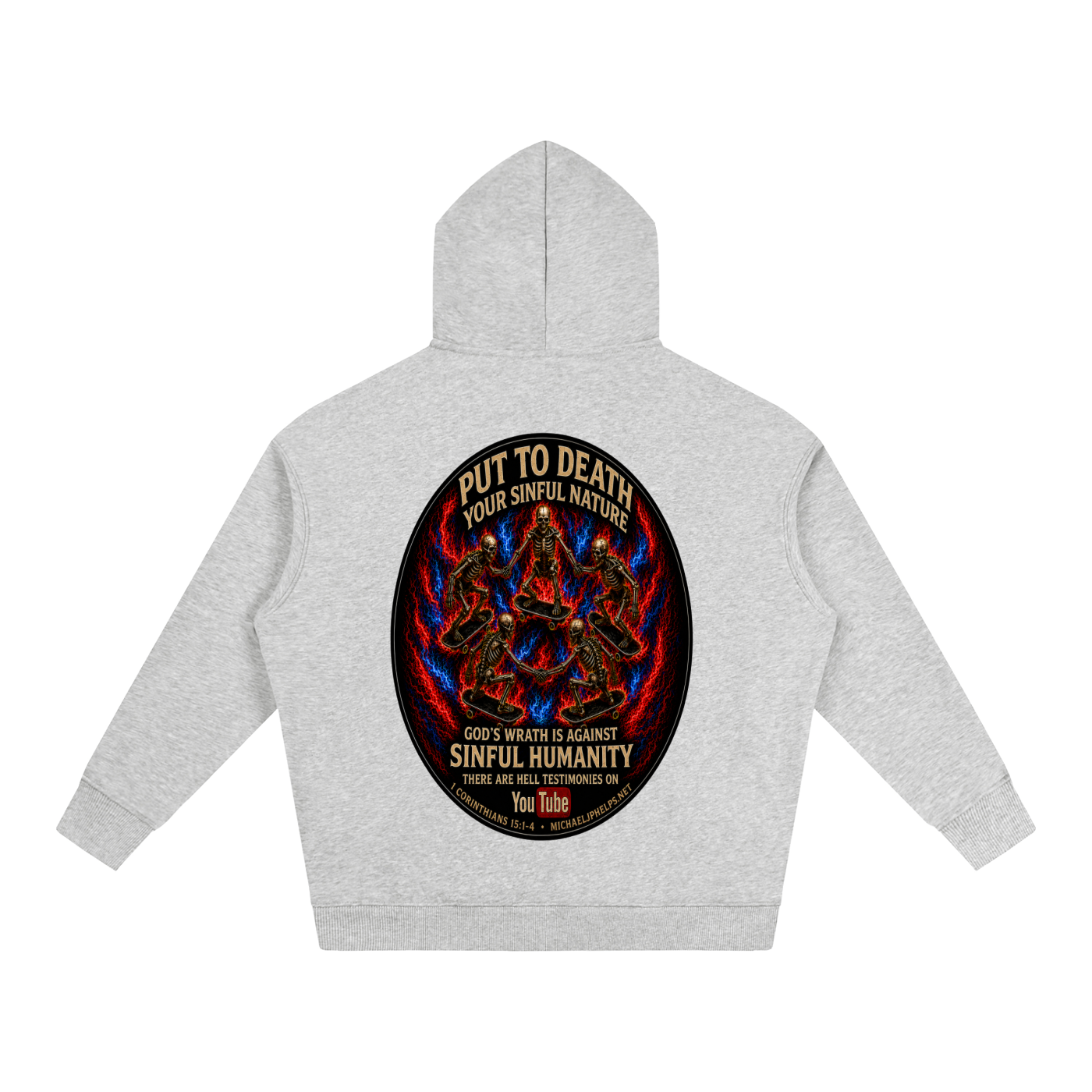 Only saved by the blood of Jesus Hoodie