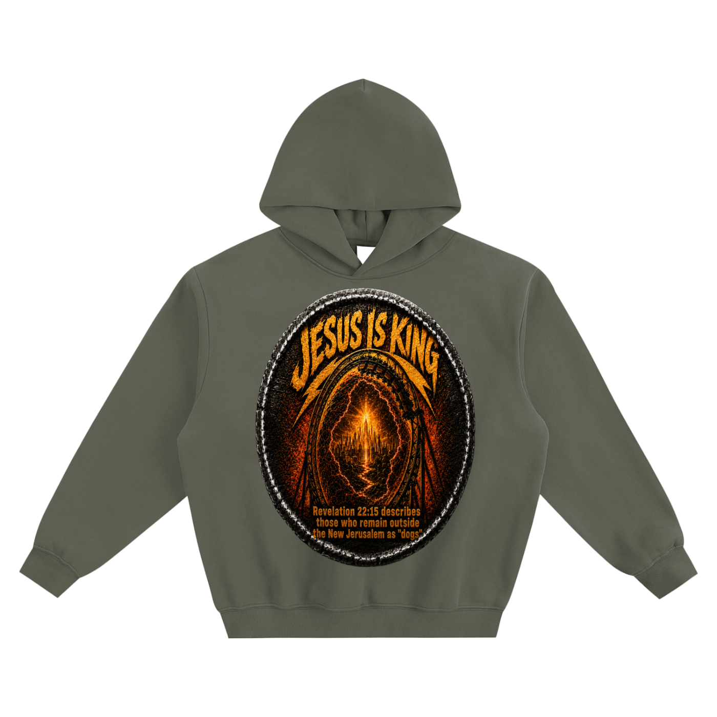 Fleeced Boxy Hoodie