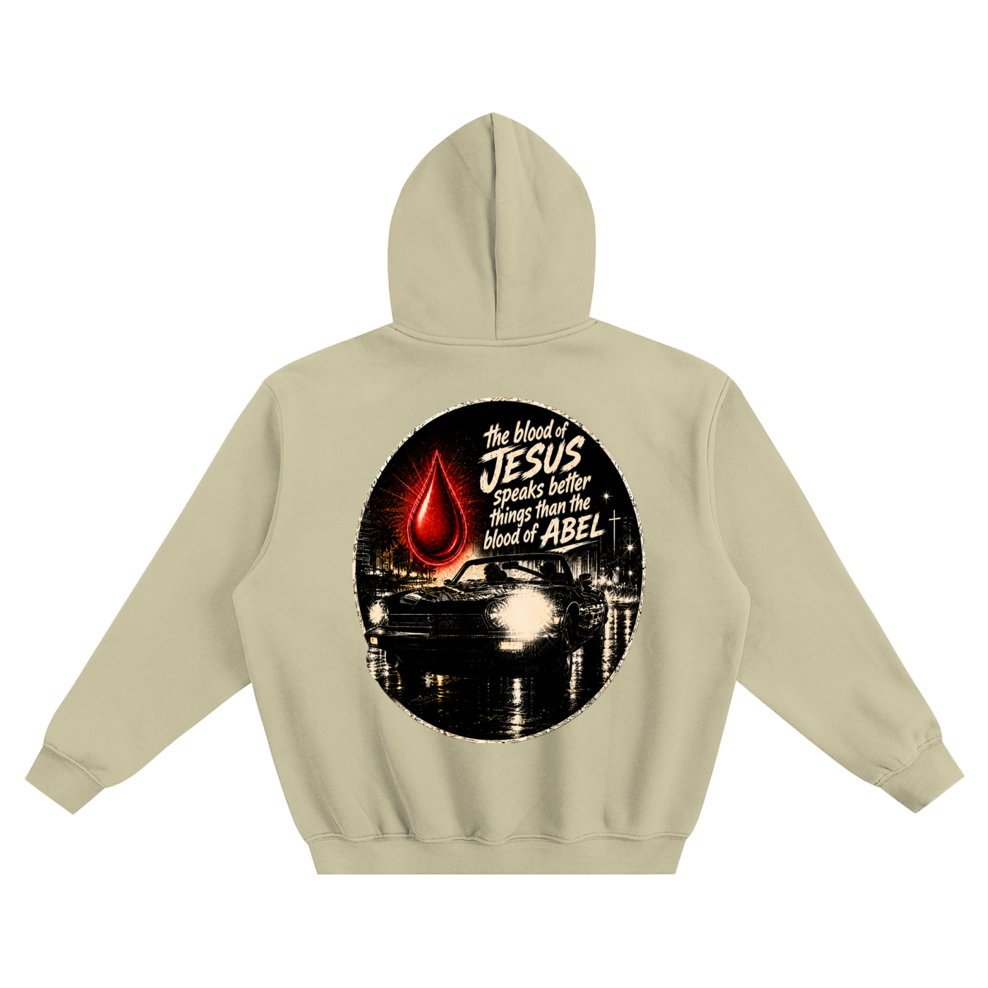 Jesus Blood bag Hoodie