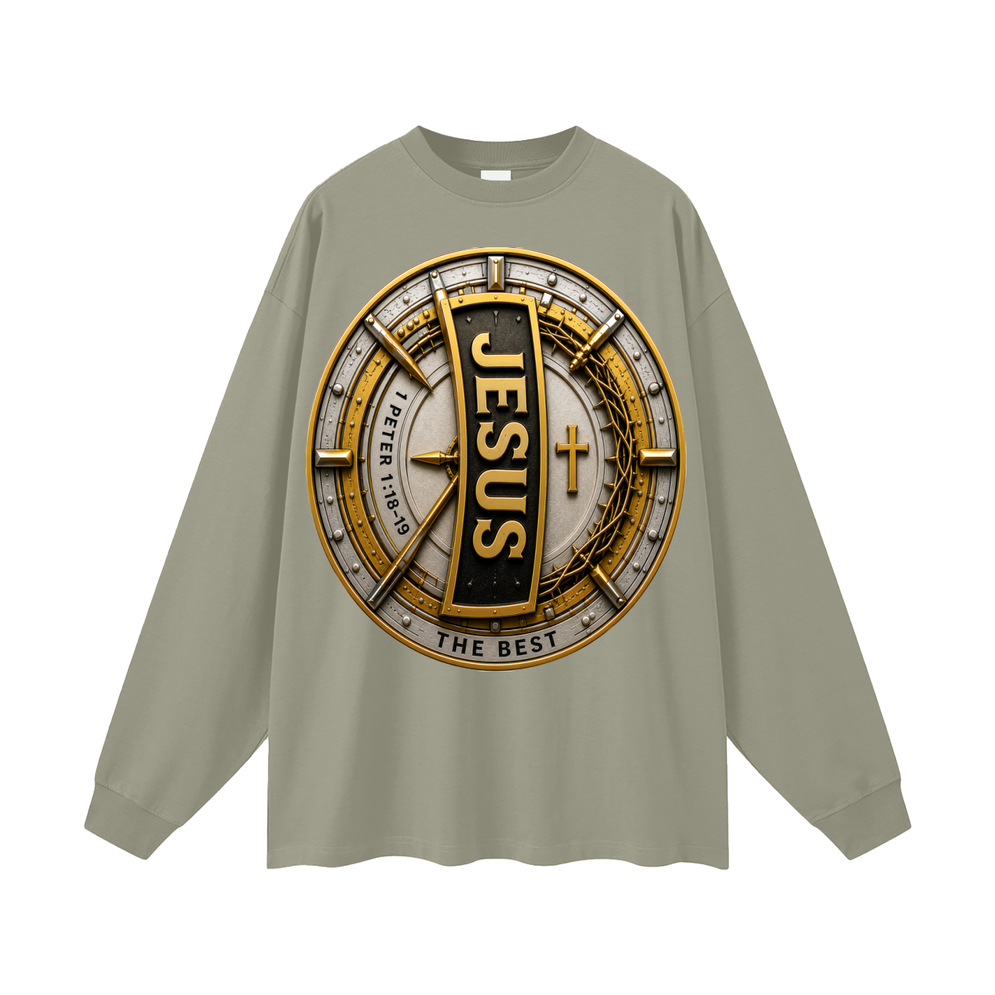 Oversized Unisex Long Sleeve T-Shirt
