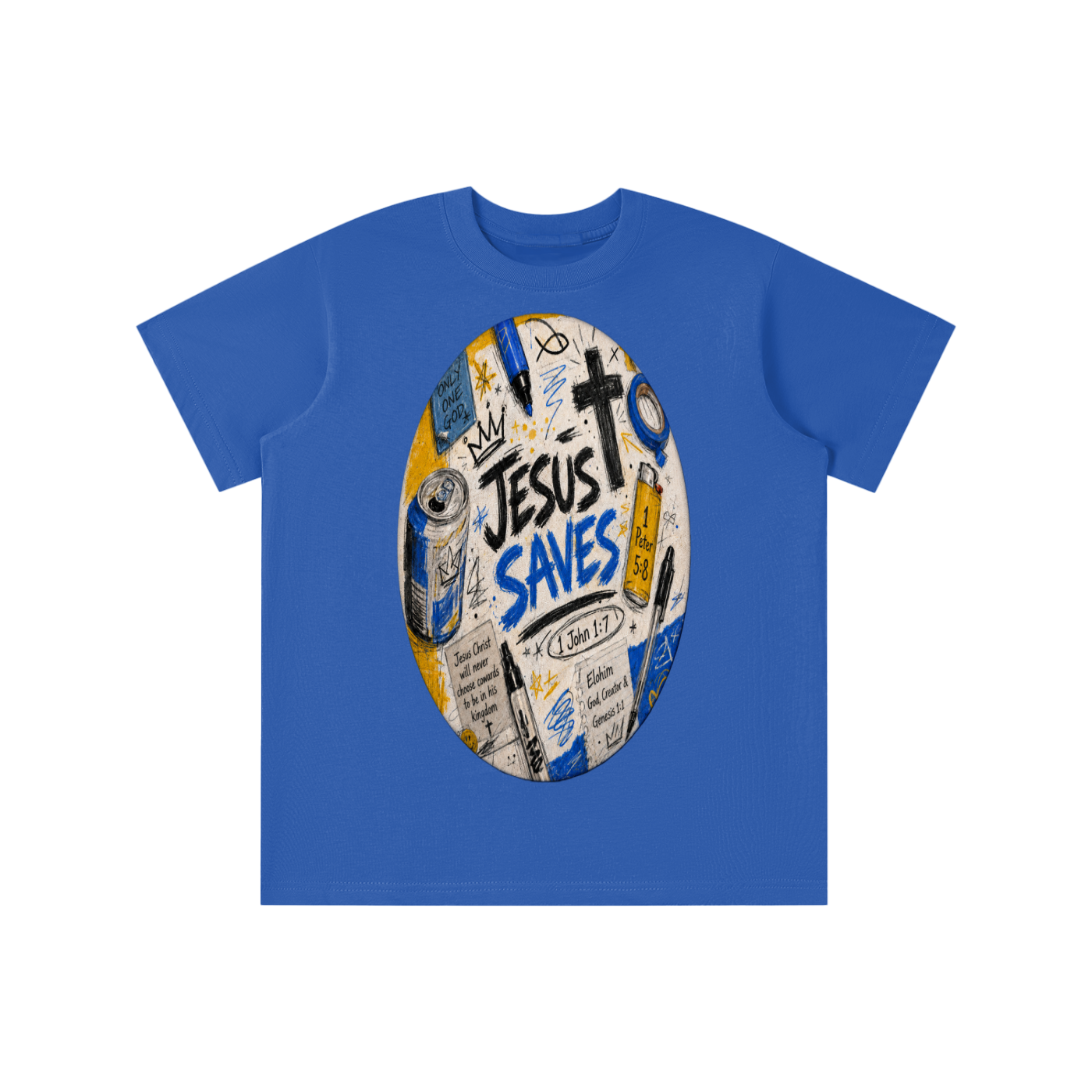 Jesus saves youth T-shirt