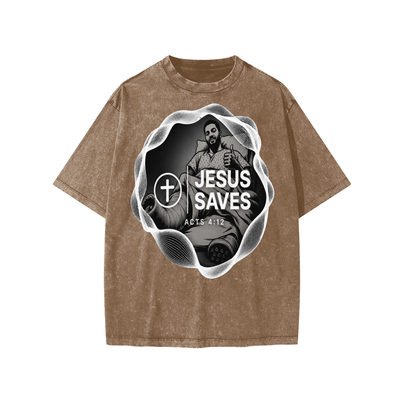 Jesus saves (Acts 4:12) Kids' T-Shirt