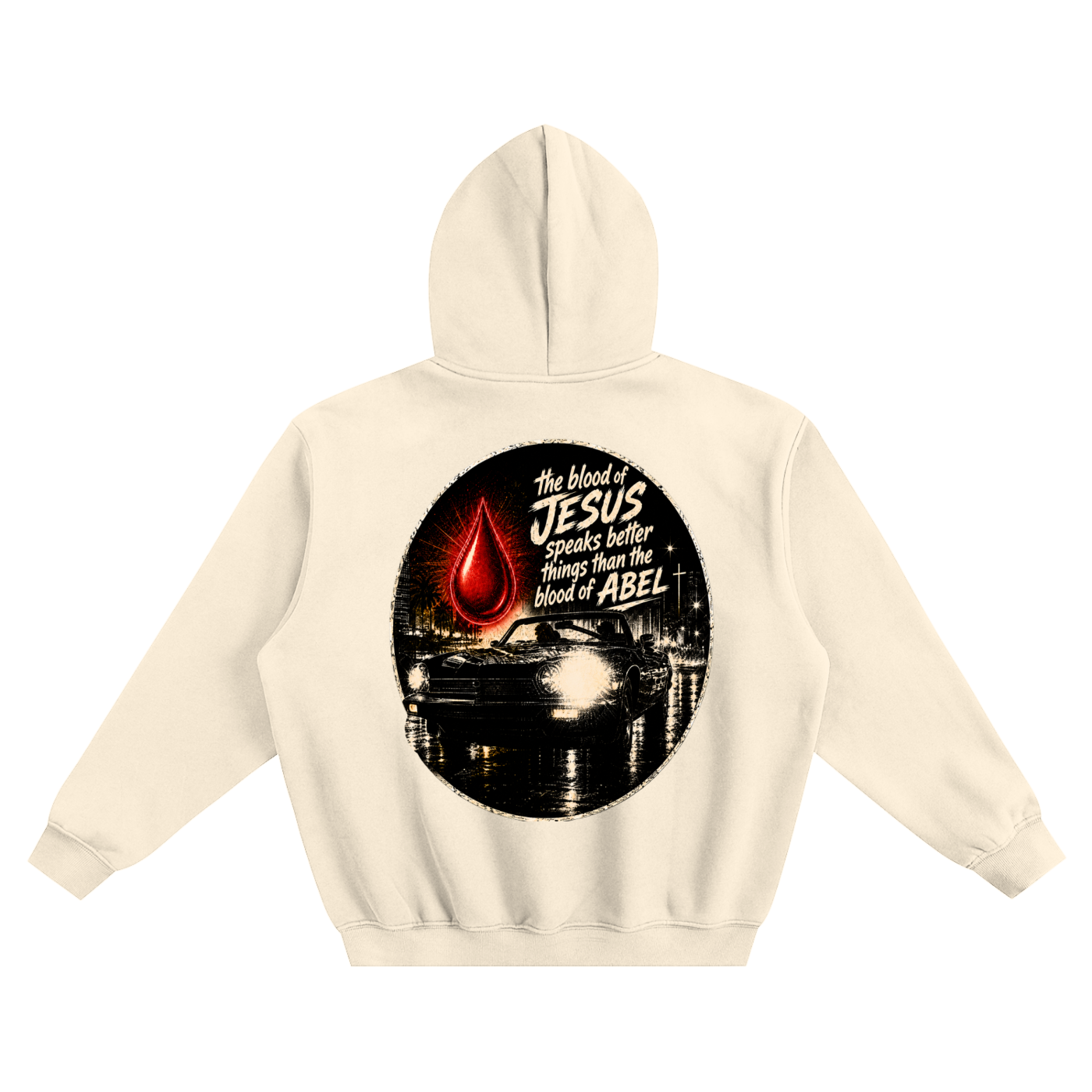 Jesus Blood bag Hoodie