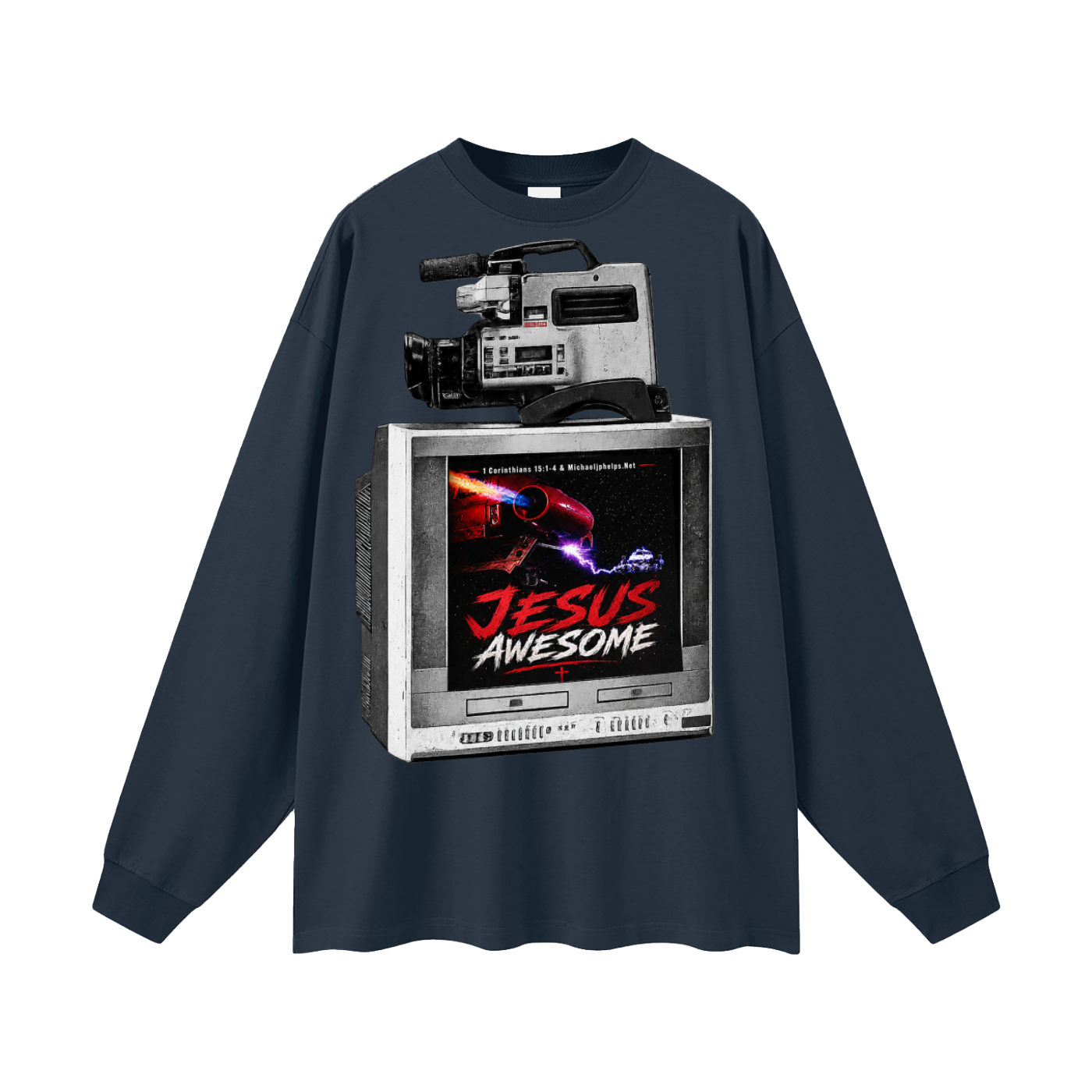 Jesus awesome Long Sleeve T-Shirt