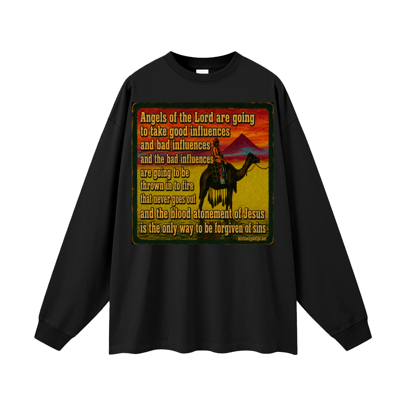Michaeljphelps.net Long Sleeve T-Shirt
