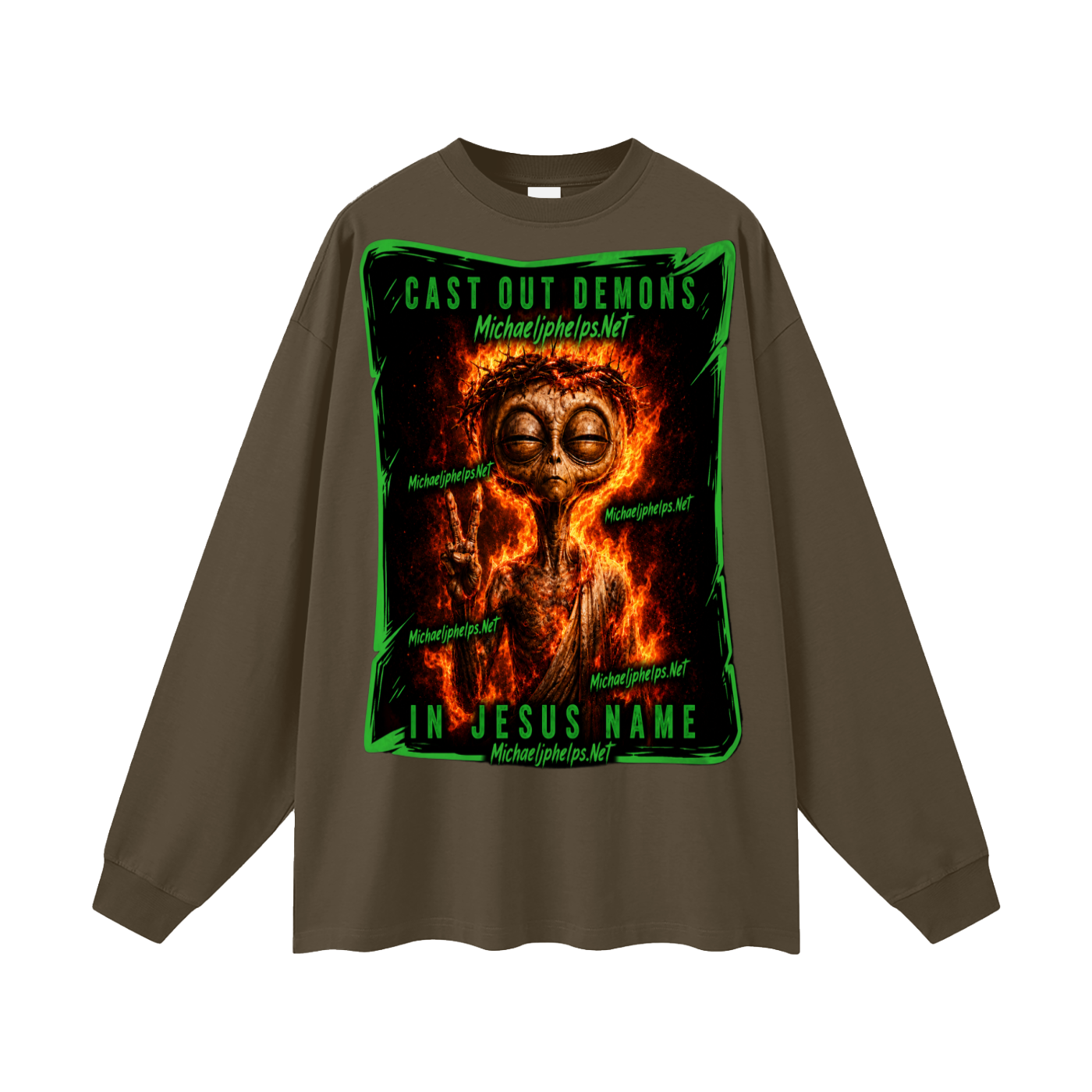 Michaeljphelps.Net Long Sleeve T-Shirt