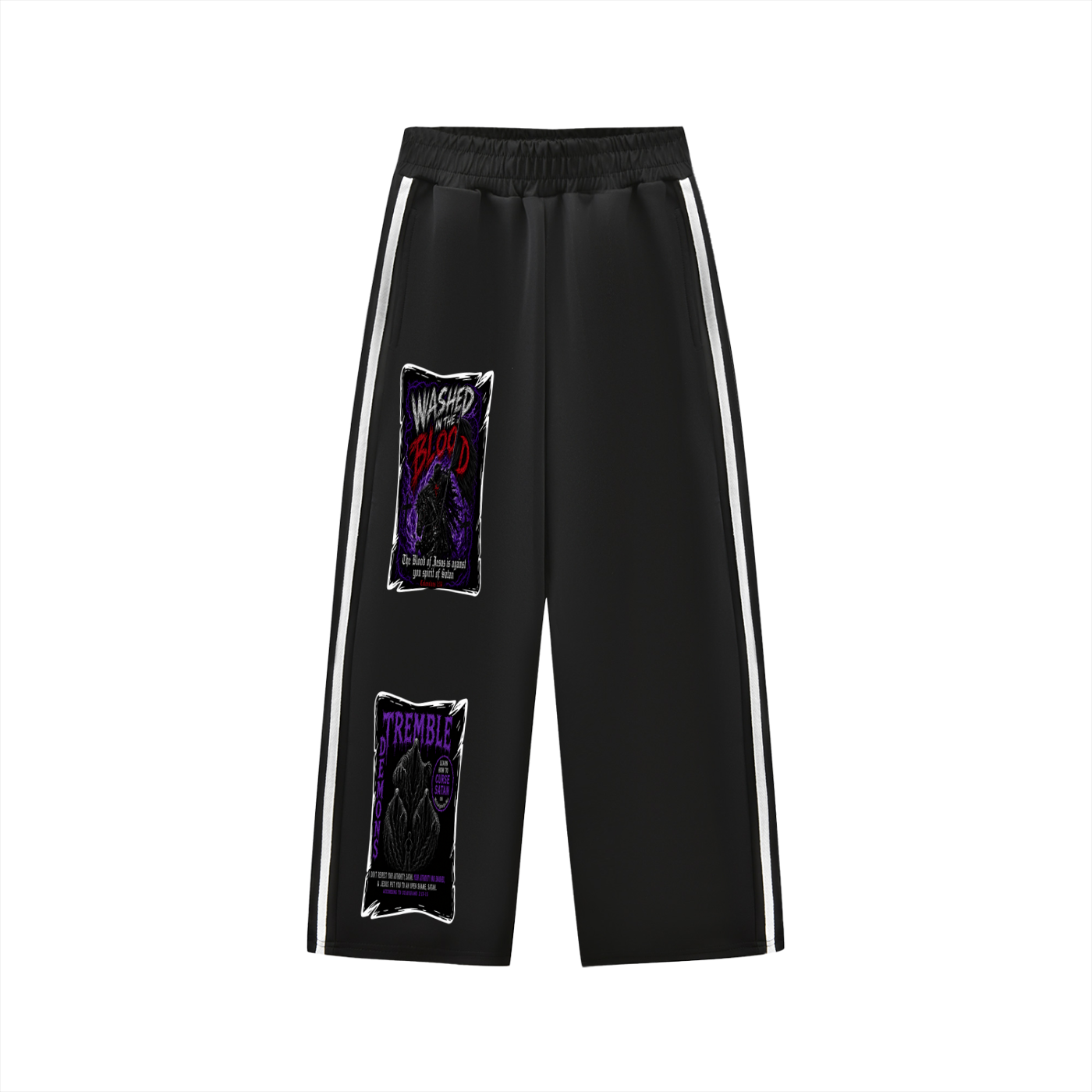 Demons tremble and Washed in the Jesus Blood youth Sweatpants