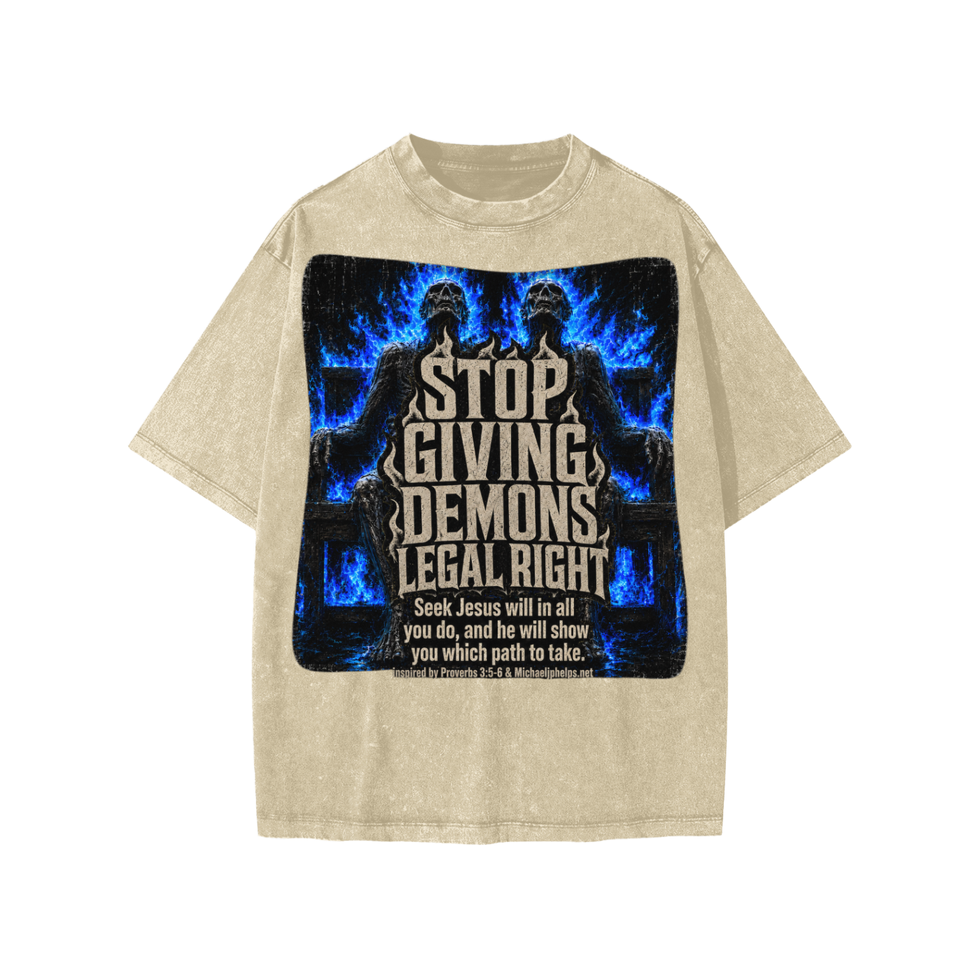 STOP giving demons legal right Kids' T-Shirt