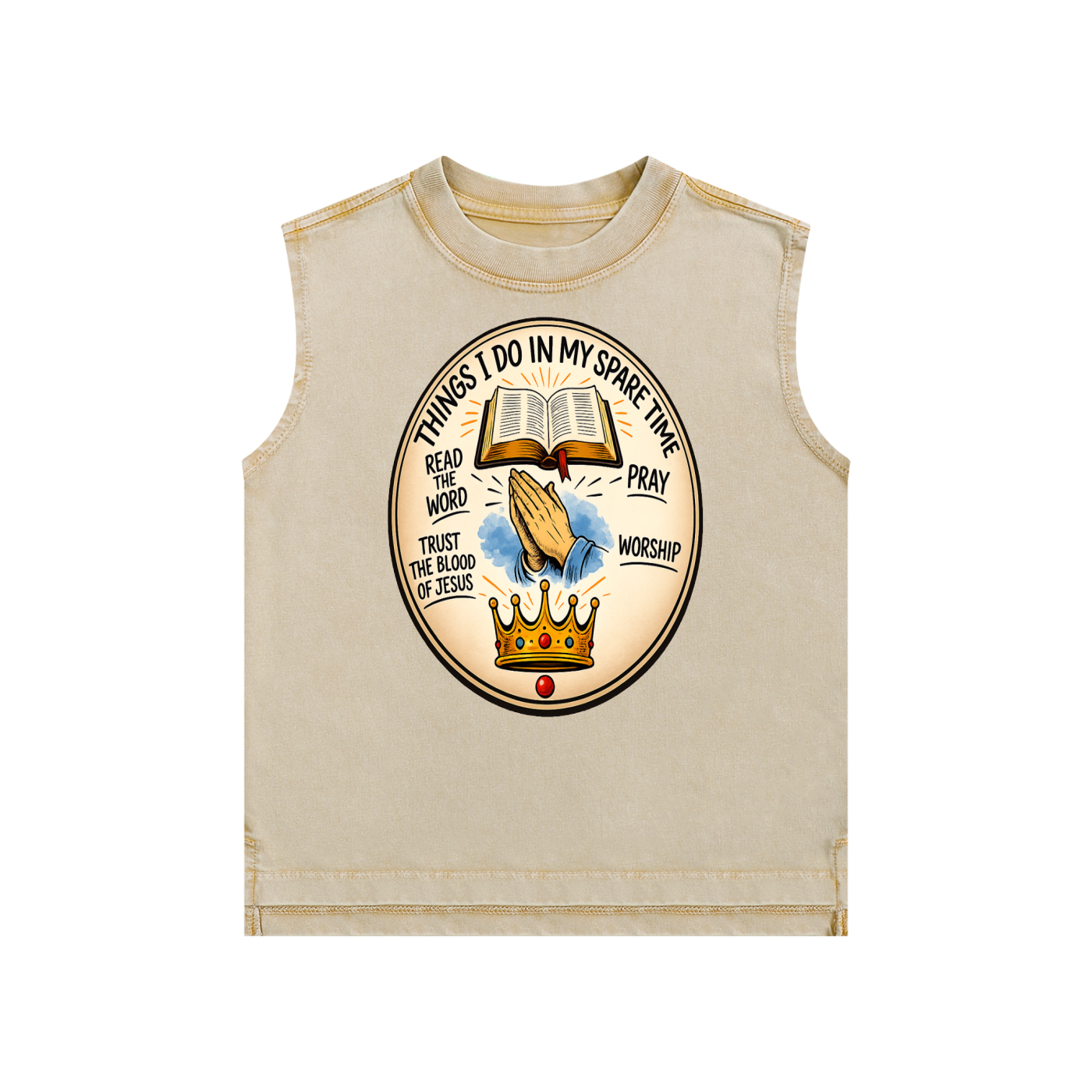 In my spare time kids Tank Top