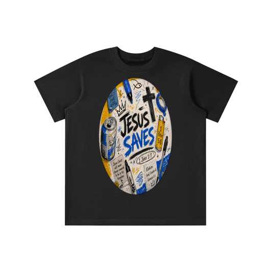 Jesus saves youth T-shirt