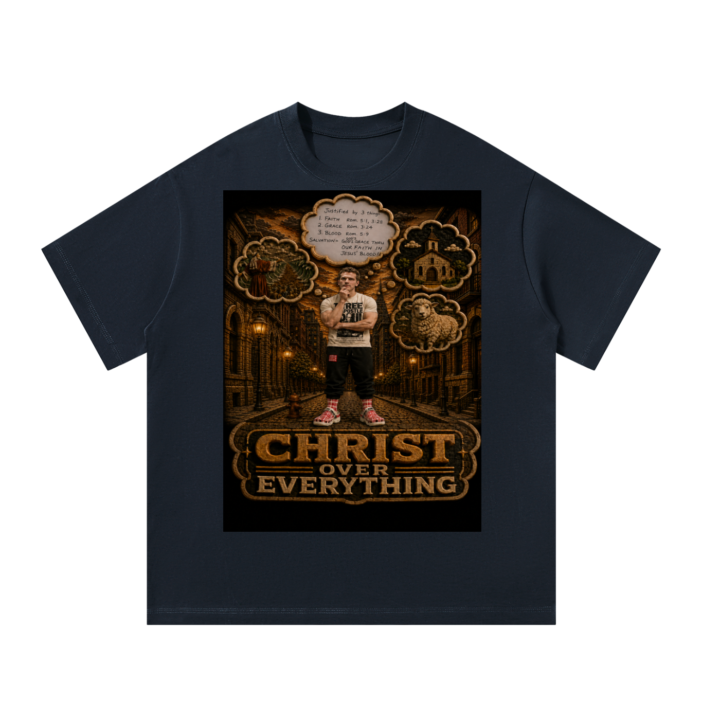 Chirst over everything  T-Shirt