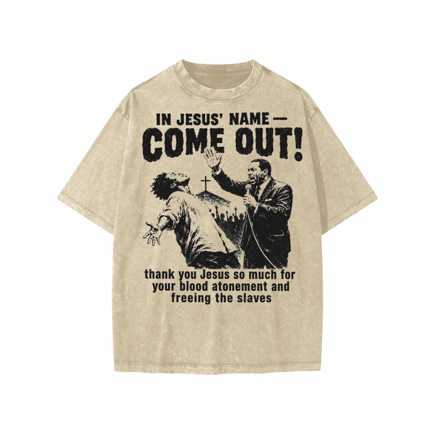come OUT in jesus name kids T-shirt
