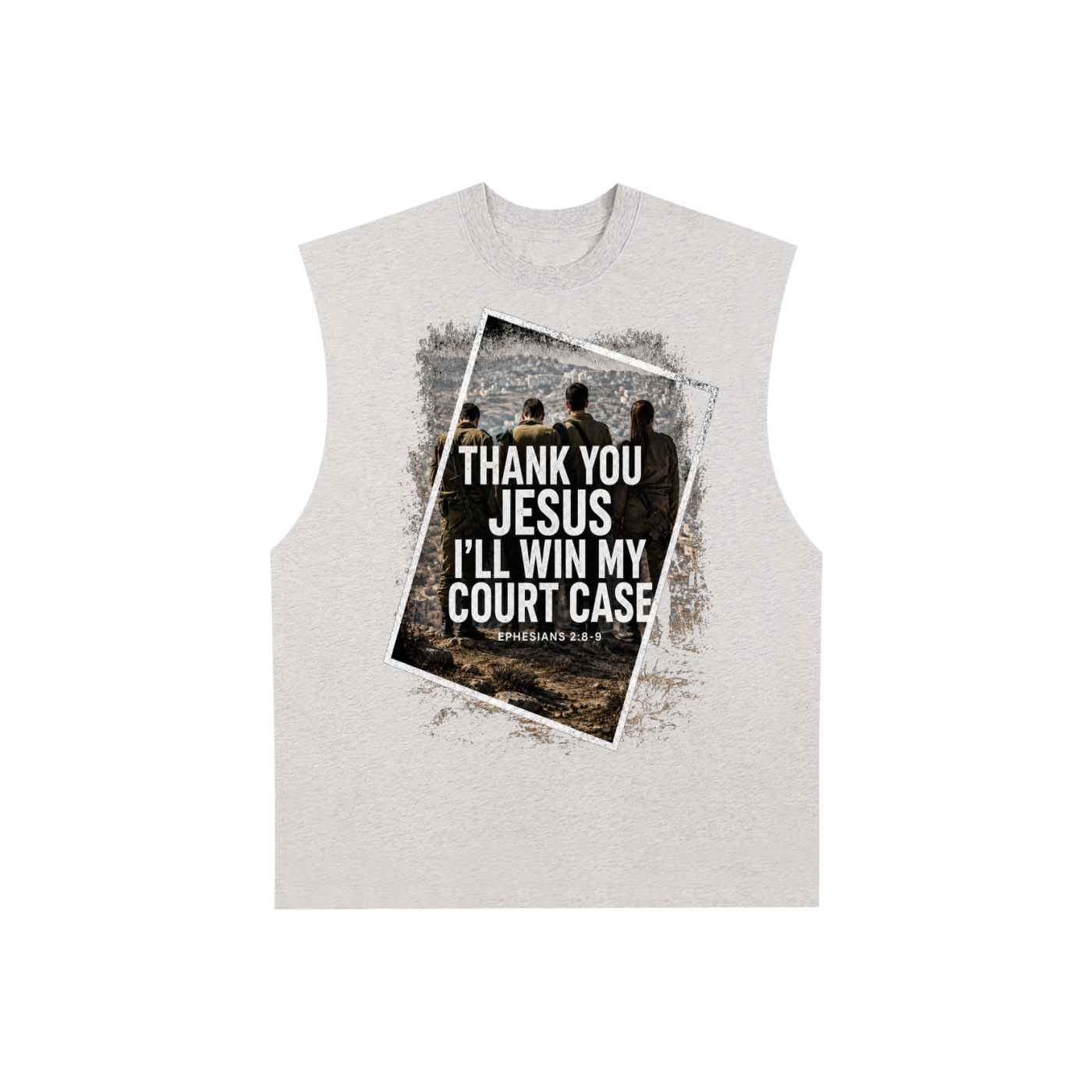 Thank you Jesus Ill win my court case Tank Top