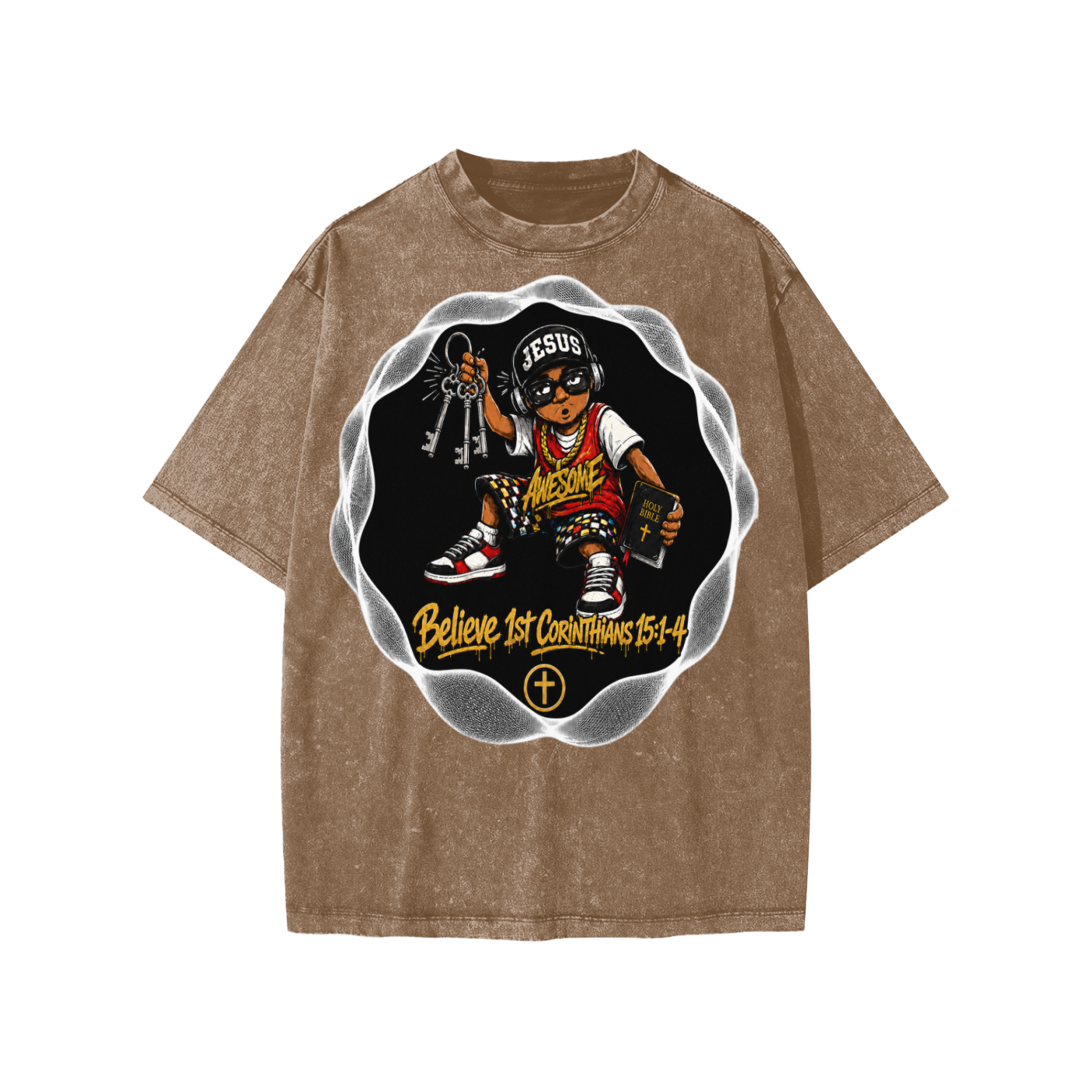 Jesus awesome Kids' T-Shirt