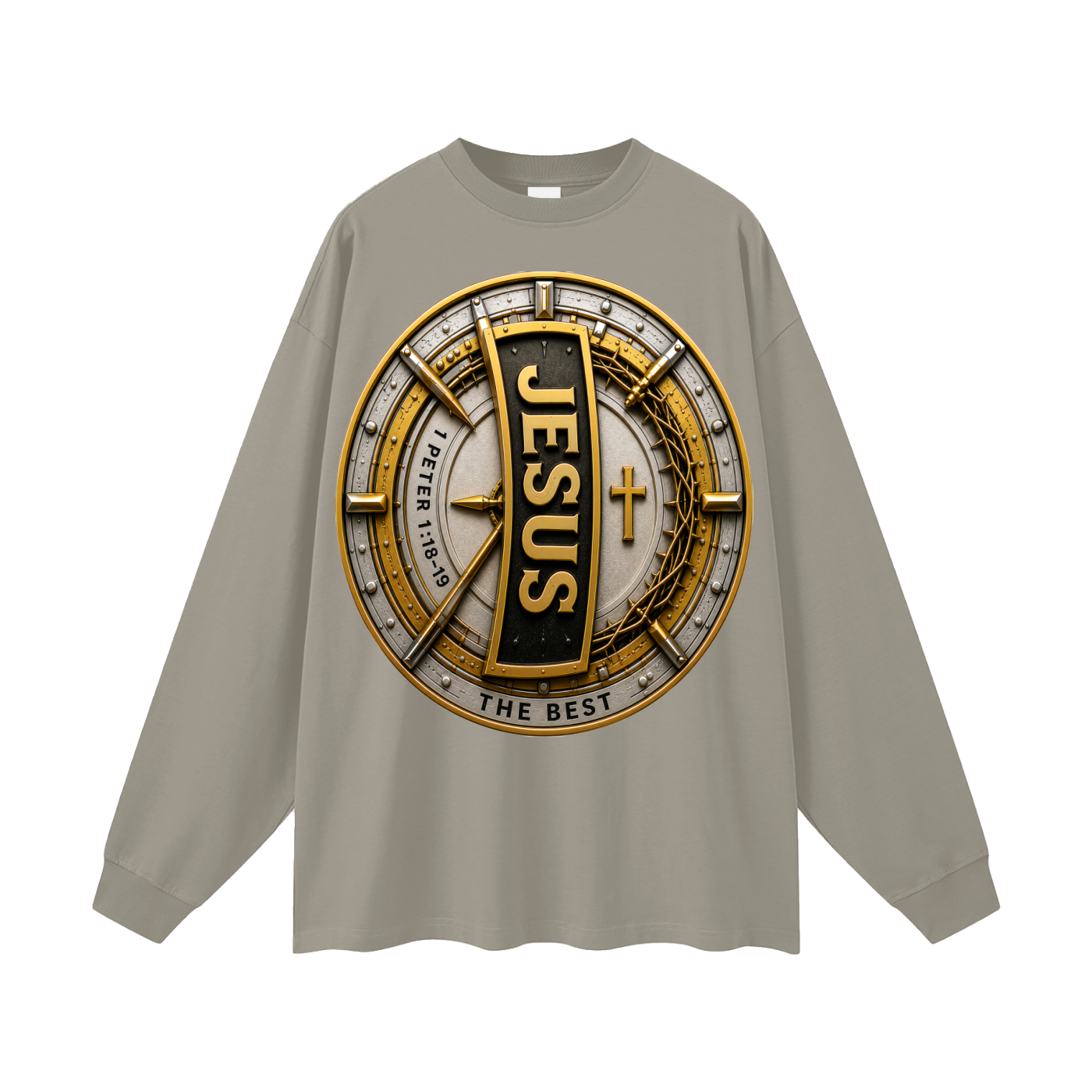 Oversized Unisex Long Sleeve T-Shirt