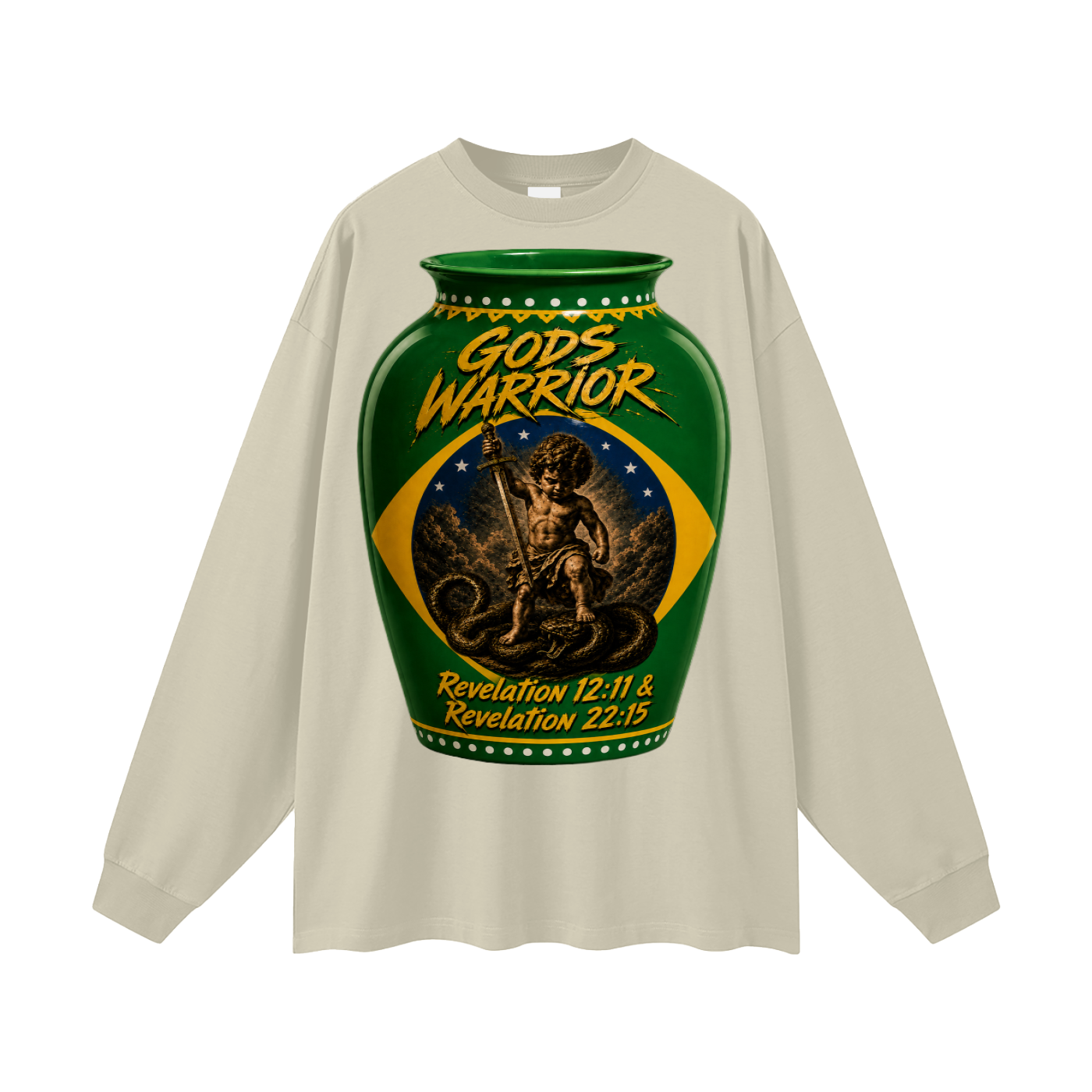 Gods warrior Long Sleeve T-Shirt