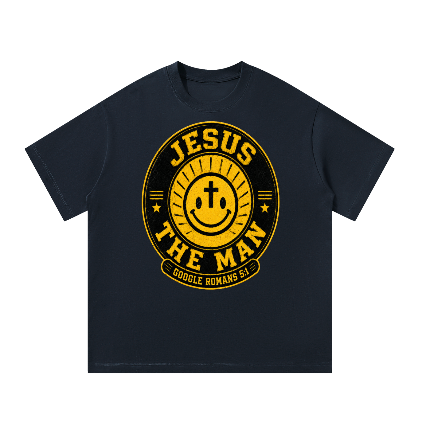 Jesus The Man  Google Romans 5:1 T-Shirt