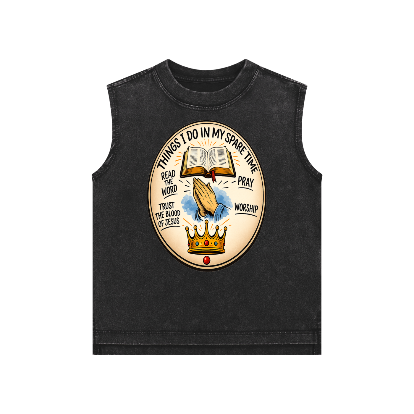 In my spare time kids Tank Top