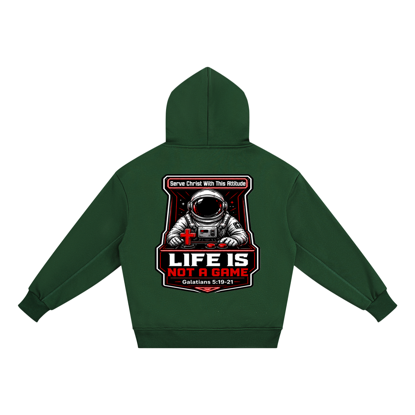 Life is a game boys Kids' Fleece Hoodie
