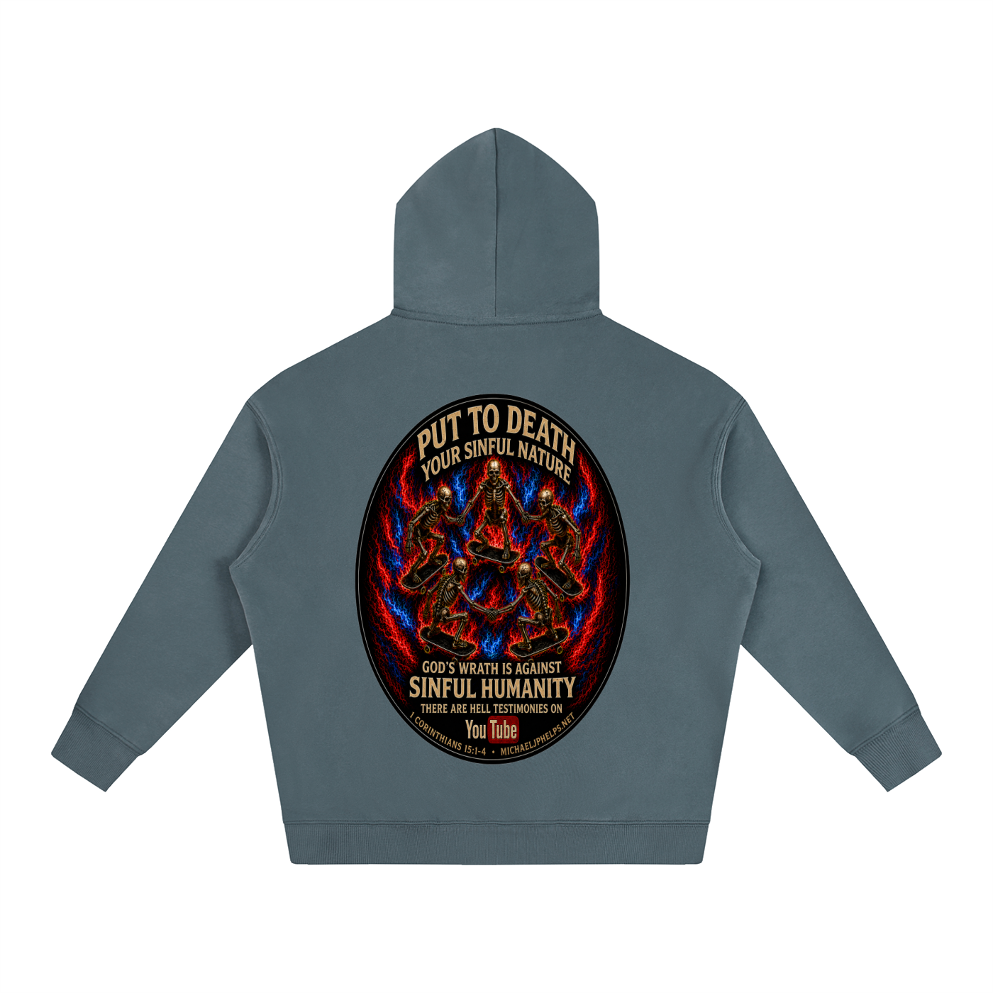 Only saved by the blood of Jesus Hoodie