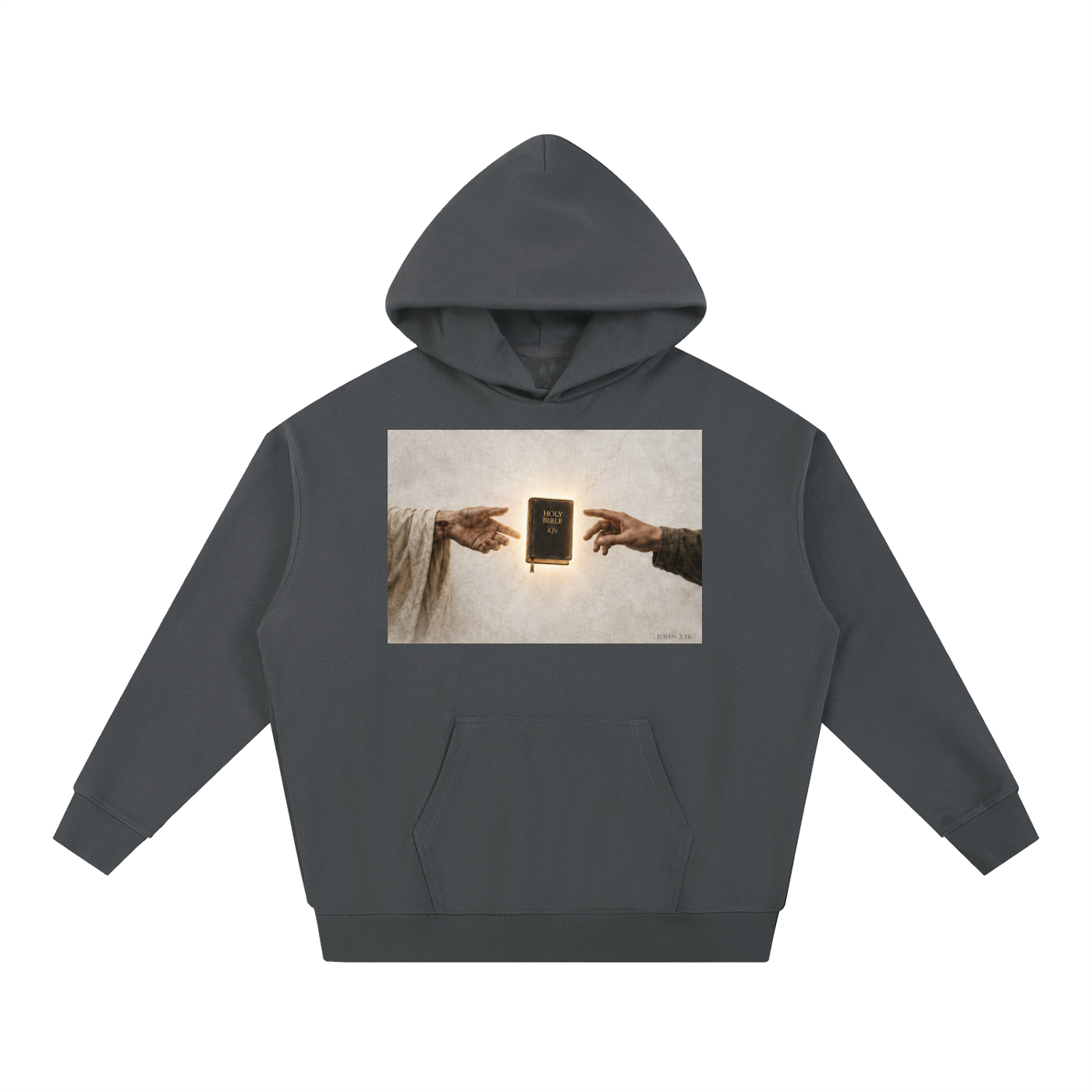 The Hebrew word for "to believe" is leha'amin (לְהַאֲמִין), derived from the root alef-mem-nun (א-מ-ן), which means to be firm, steady, or trustworthy. Hoodie