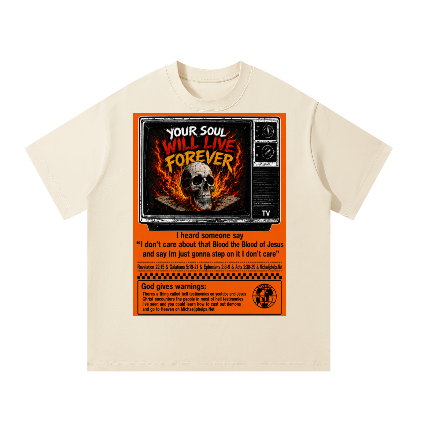 Your soul will live forever TV T-Shirt