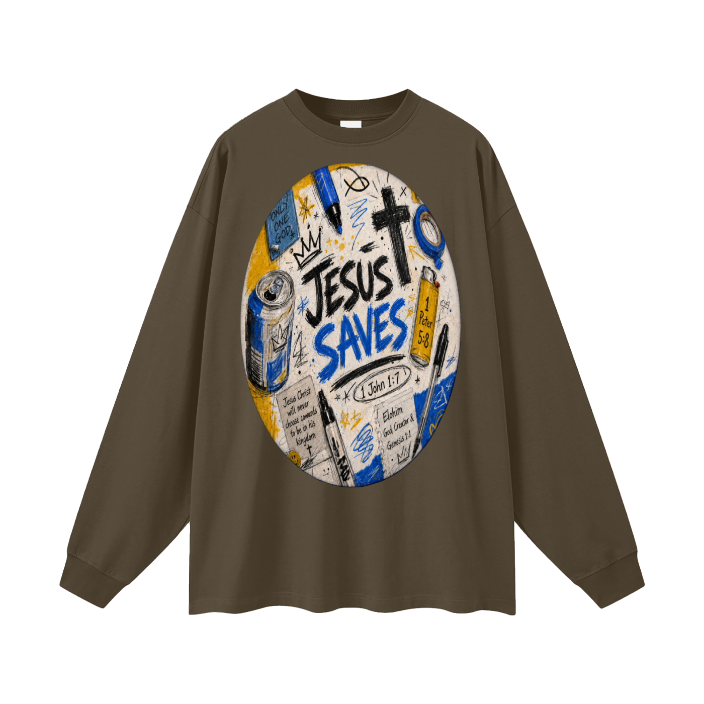 Jesus saves  Long Sleeve T-Shirt