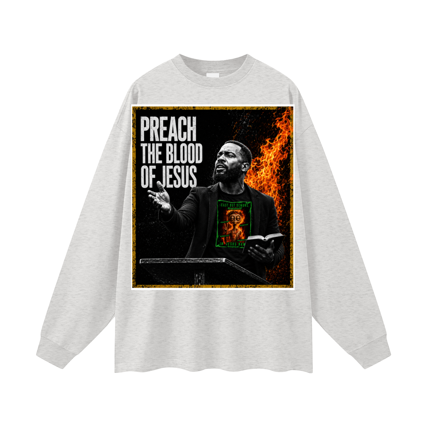 Hebrews 10:29 inspired Long Sleeve T-Shirt
