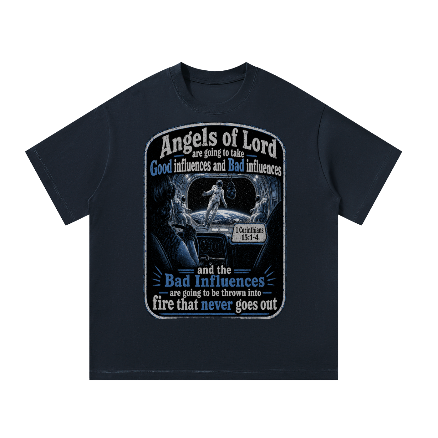 1 Corinthians 15:1-4 on a T-Shirt