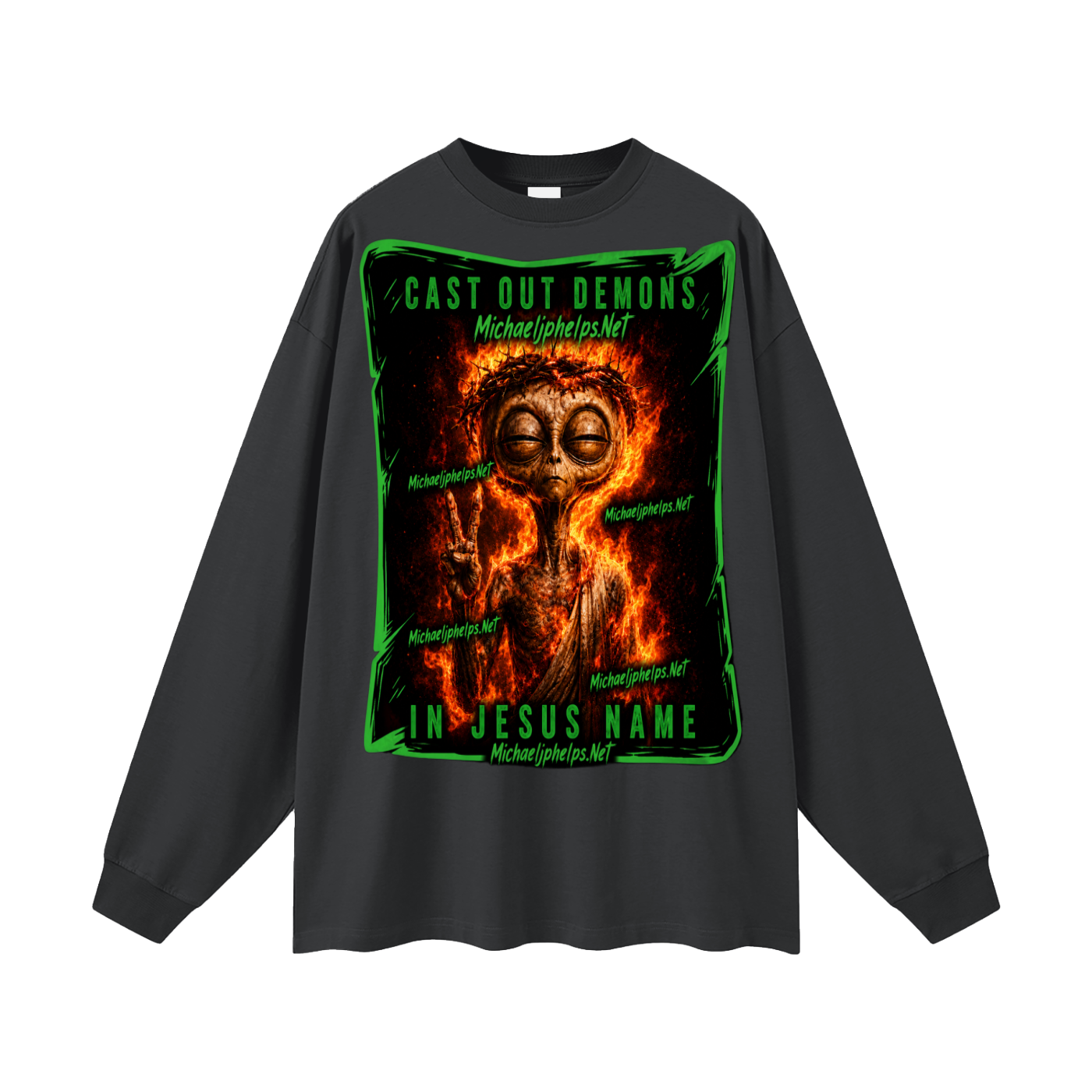 Michaeljphelps.Net Long Sleeve T-Shirt