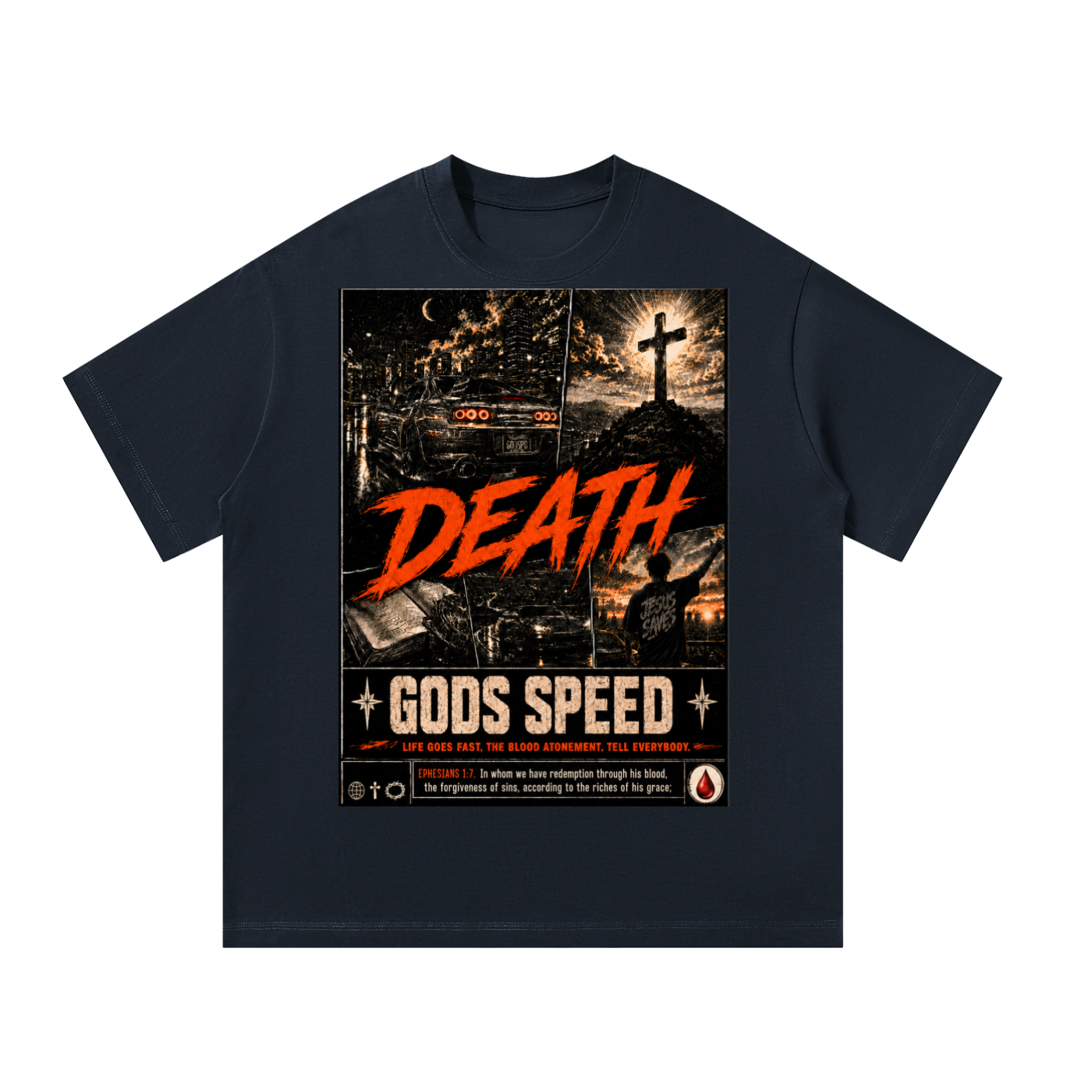 Ephesians 1:7 & Thank You Jesus T-Shirt